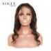 Body Wave Human Hair 13x6 Lace Front  Wigs Natural Color  Virgin Hair